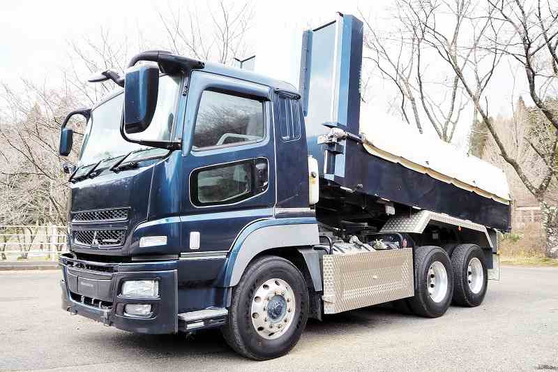 三菱 スーパーグレート QKG-FV60VX(6x4)