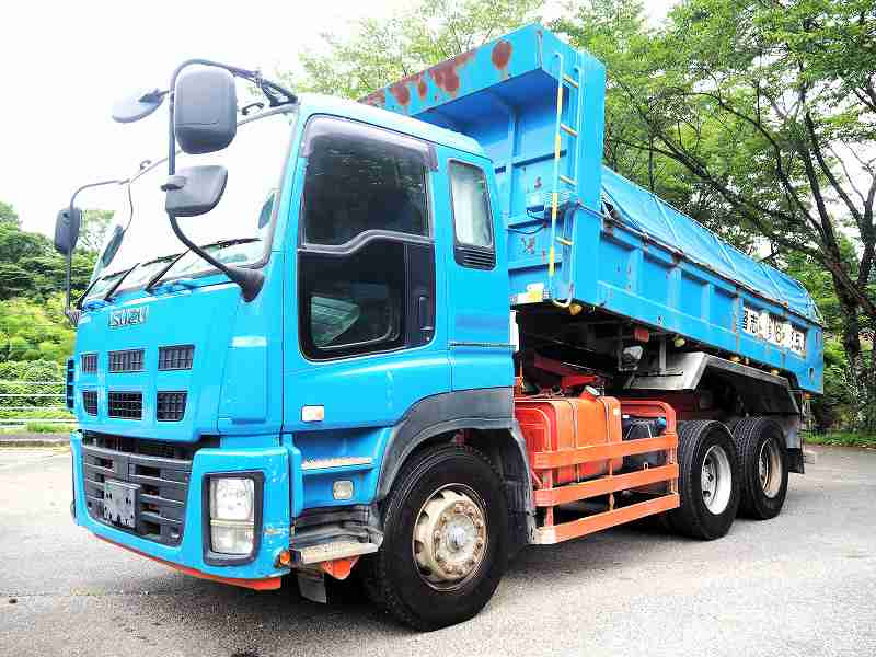 キョンタ H26/6 いすゞ ギガ ダンプ QKG-CXZ77AT詳細情報｜中古トラック