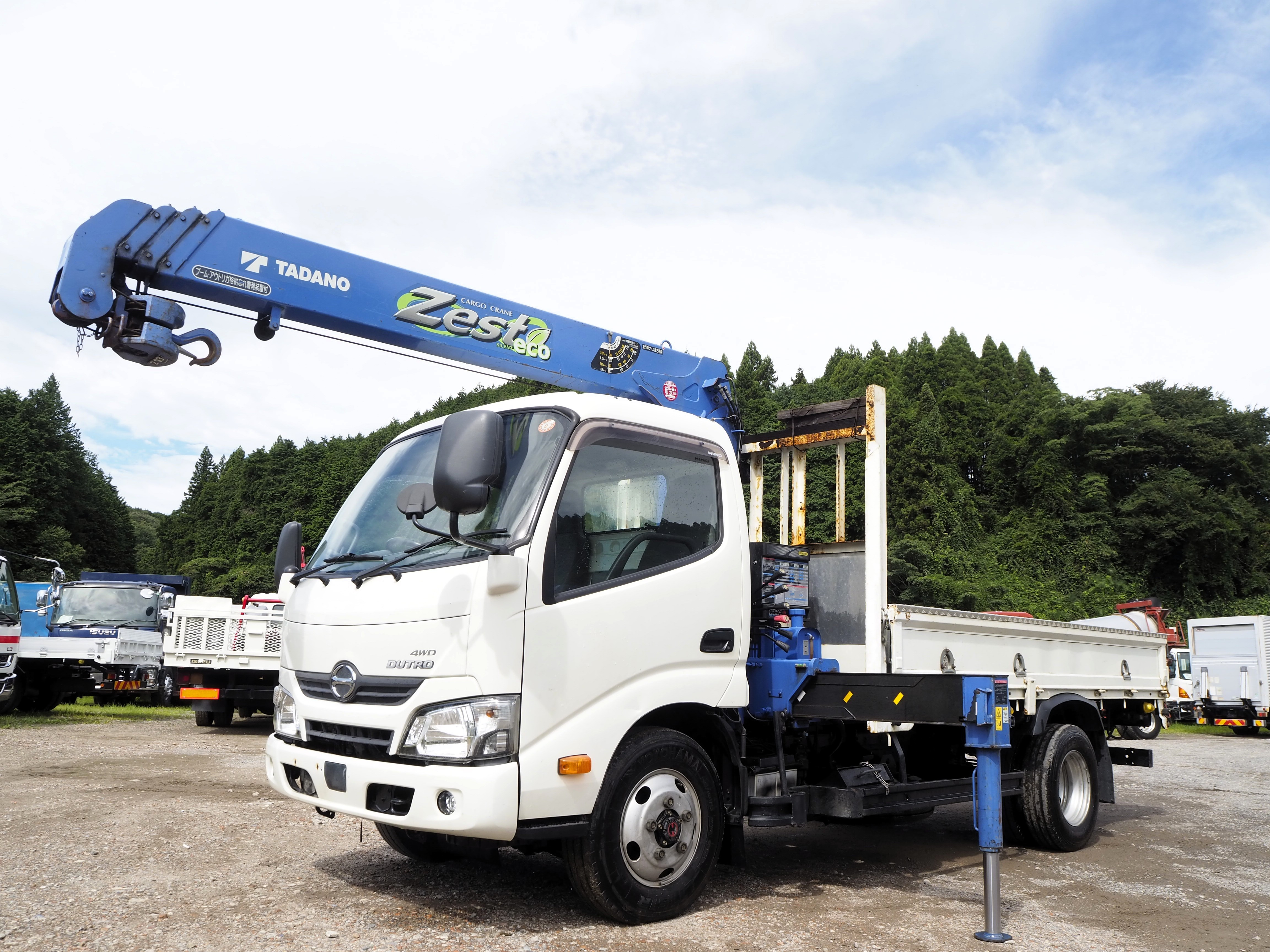 日野 デュトロ TKG-XZU695M(4WD)｜中古トラックなら【トラック市】