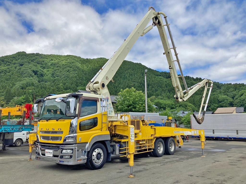 作動時の状態です。|三菱 スーパーグレート QDG-FV50VY改の写真1