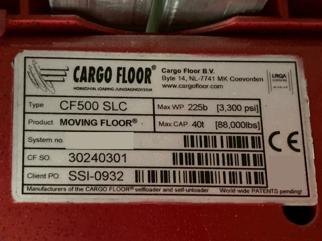 ムービングフロアーのプレートです。|三菱 スーパーグレート 2KG-FS70HZの写真38