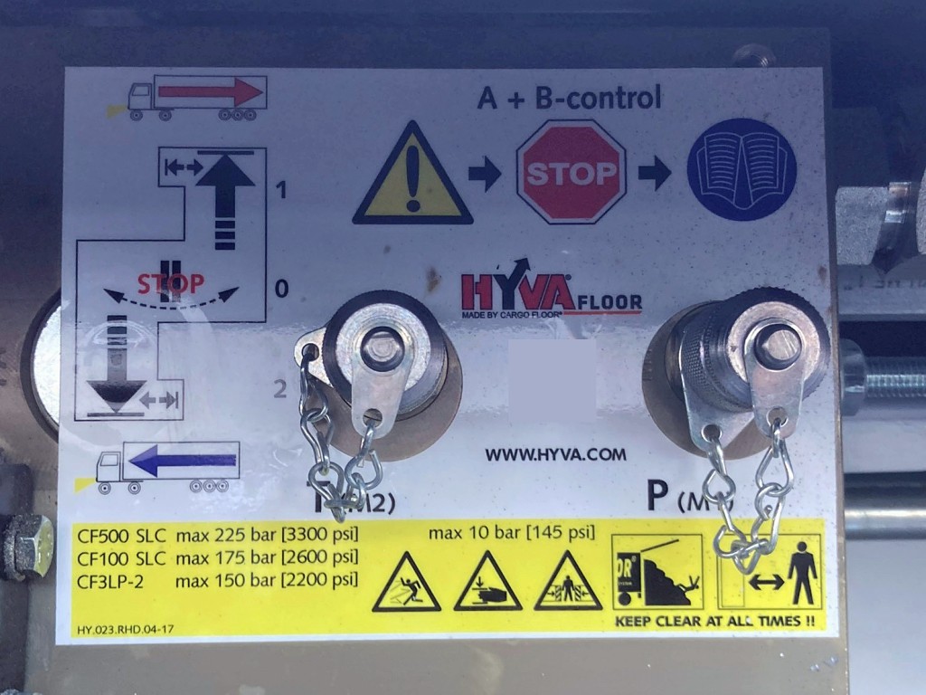 ムービングフロアーの操作説明図です。|トレクス  CTB34004の写真19