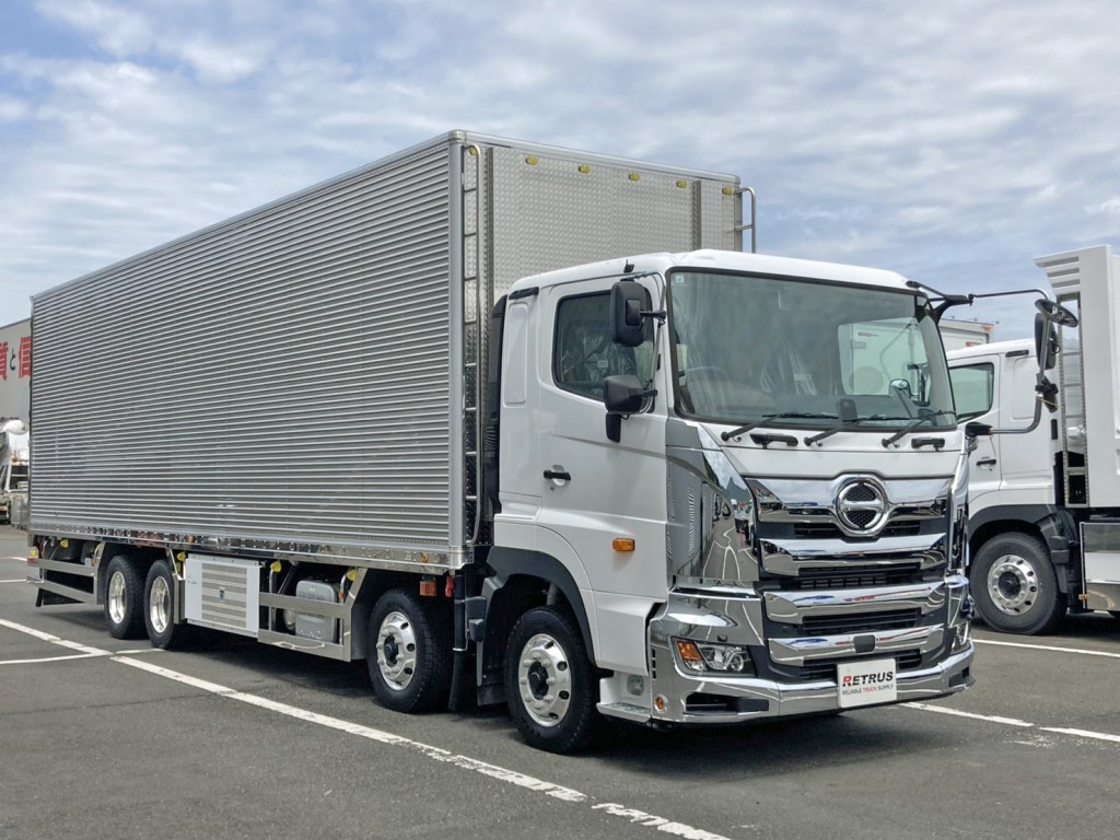 ホイールはアルミ製です。|日野 プロフィア 2DG-FW1AHCの写真2