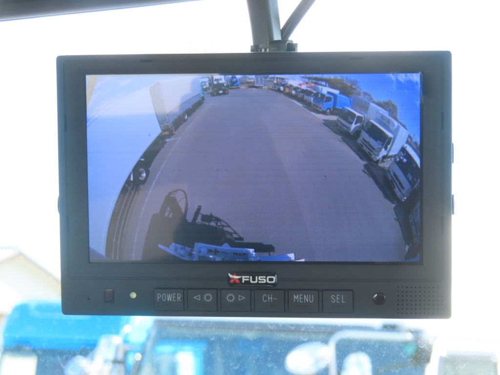 液晶バックモニター付きです。|三菱 スーパーグレート 2KG-FV80VYPの写真25