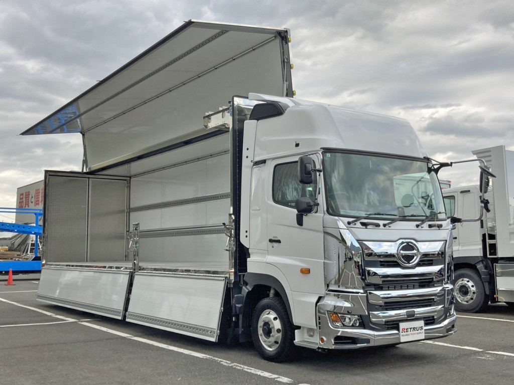 中柱は差込式です。|日野 プロフィア 2DG-FW1AHCの写真2