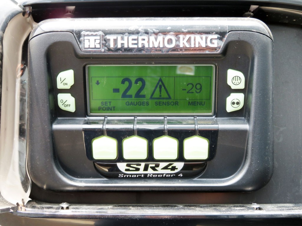 冷凍機は、-29℃設定(低温仕様) 25℃スタート 2Hで -22℃確認済みです。|トレクス  VFR345の写真17