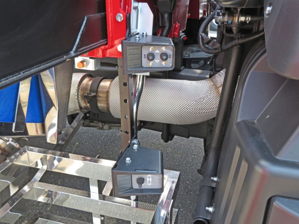 上物操作スイッチです。|三菱 スーパーグレート 2PG-FY80VYの写真16