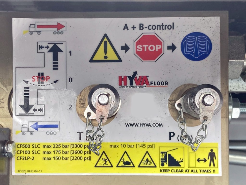 ムービングフロアーの操作説明図です。|トレクス  CTB34004の写真20