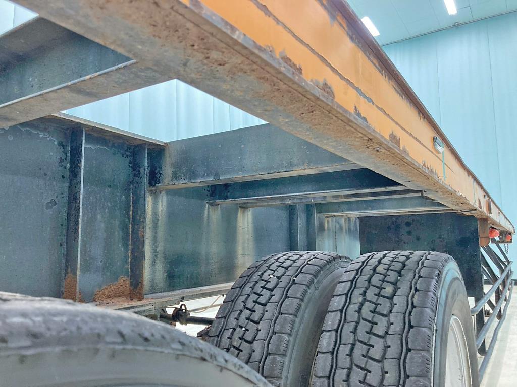 シャーシとネタの状態です。（横ネタ鉄製です）|日通  NT2142Cの写真7