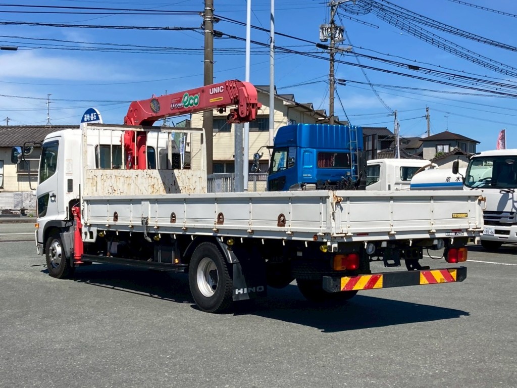 ボディーにロープ穴が4×2付いてます|日野 レンジャー TKG-FC9JKAA(2WD)の写真3