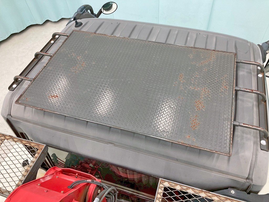 足場の状態です。|三菱 スーパーグレート 2PG-FV70HZの写真38