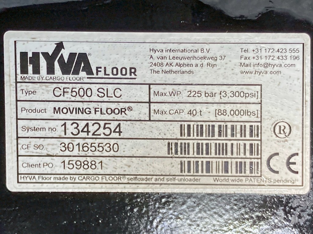 ムービングフロアーのプレートです。|トレクス  PFB34113改の写真42