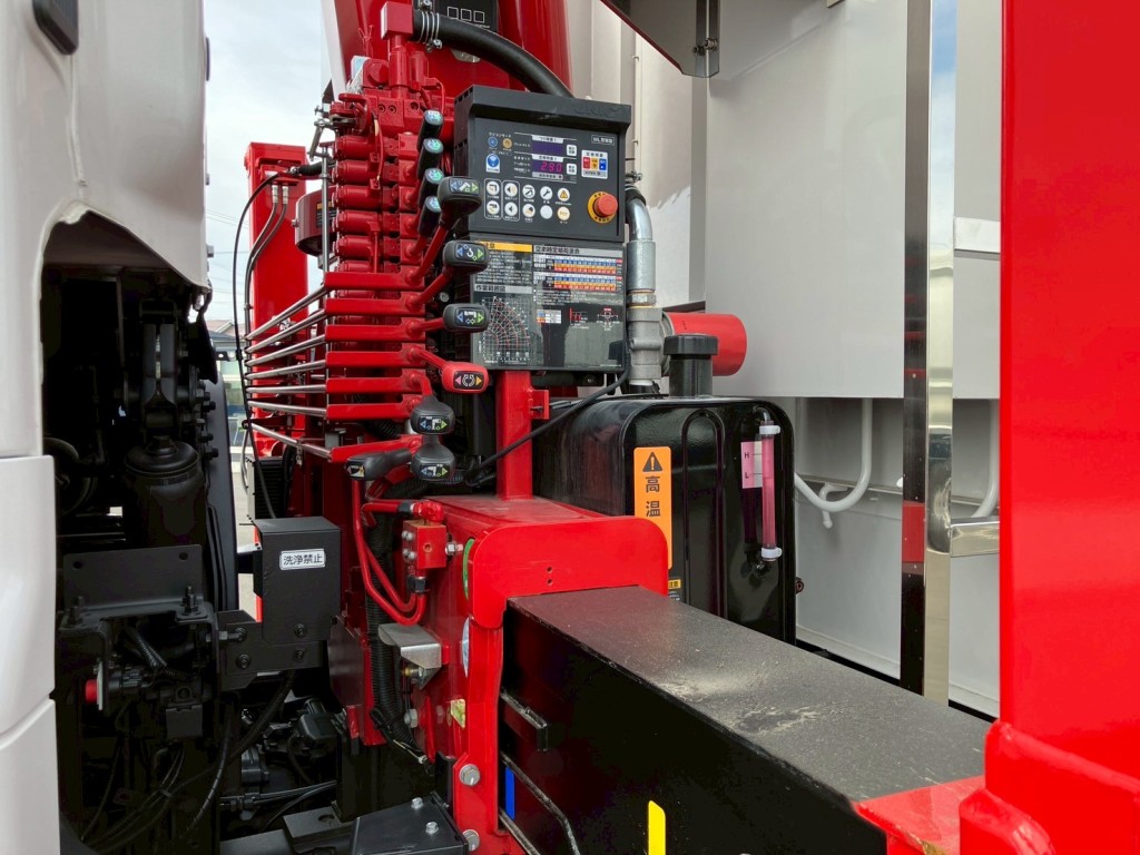 クレーンの操作レバーです。|日野 プロフィア 2DG-FW1AHCの写真14