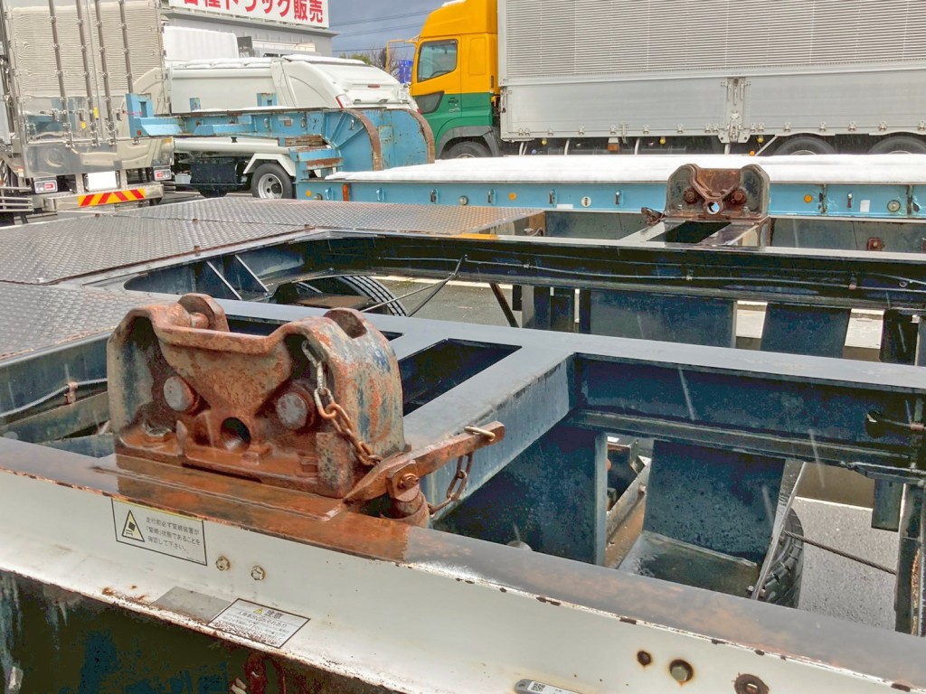 JRコンテナ用の緊締装置が付いています。|東急 FC12B8D2の写真16