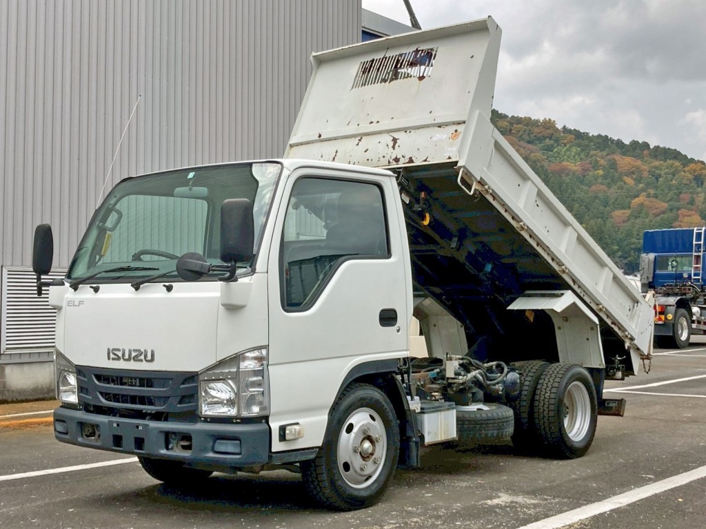 ダンプアップした状態です。|いすゞ エルフ TPG-NKR85AN(2WD)の写真2