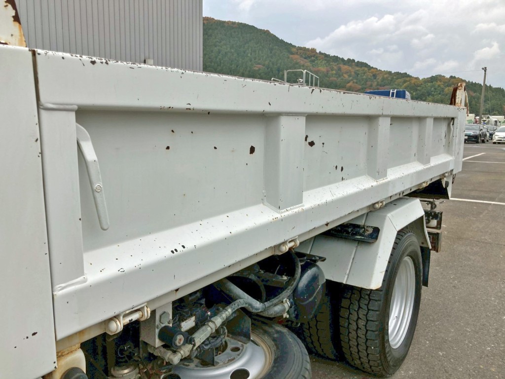 助手席側アオリの所々にサビがあります。(前方)|いすゞ エルフ TPG-NKR85AN(2WD)の写真33