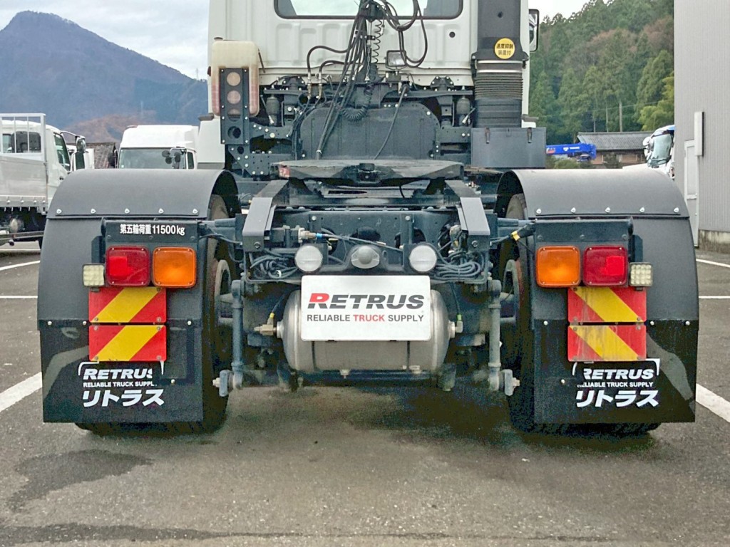 リヤ周りの状態です。|三菱 スーパーグレート 2PG-FP74HERの写真16