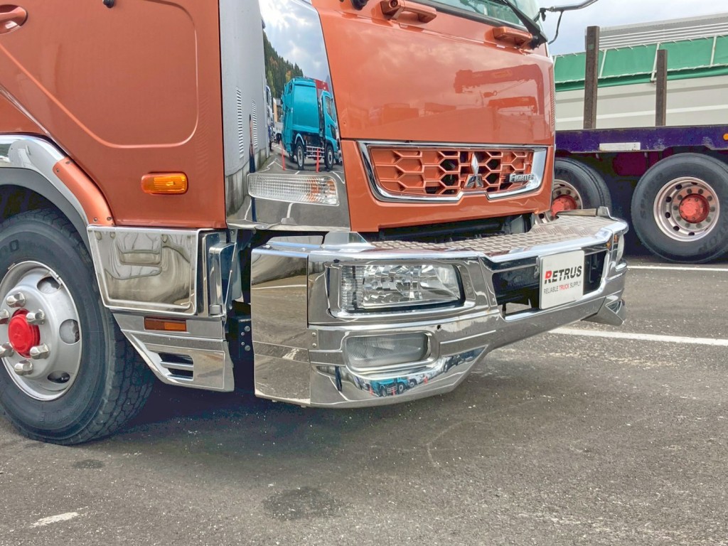 前出しバンパーを降ろした状態です。|三菱 ファイター TKG-FK61F(2WD)の写真22