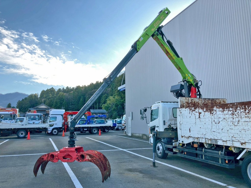 クレーンは4段です。|日野 レンジャー BDG-FJ7JKWAの写真24