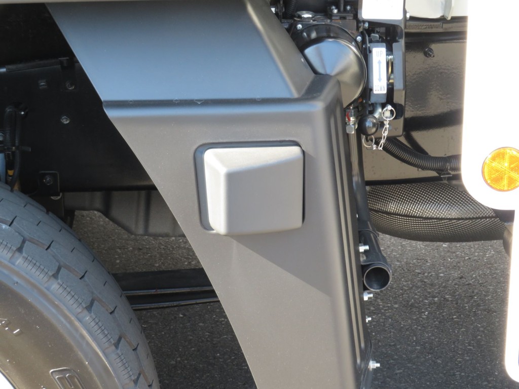 巻き込み防止装置付きです。|三菱 スーパーグレート 2PG-FS84VZの写真9