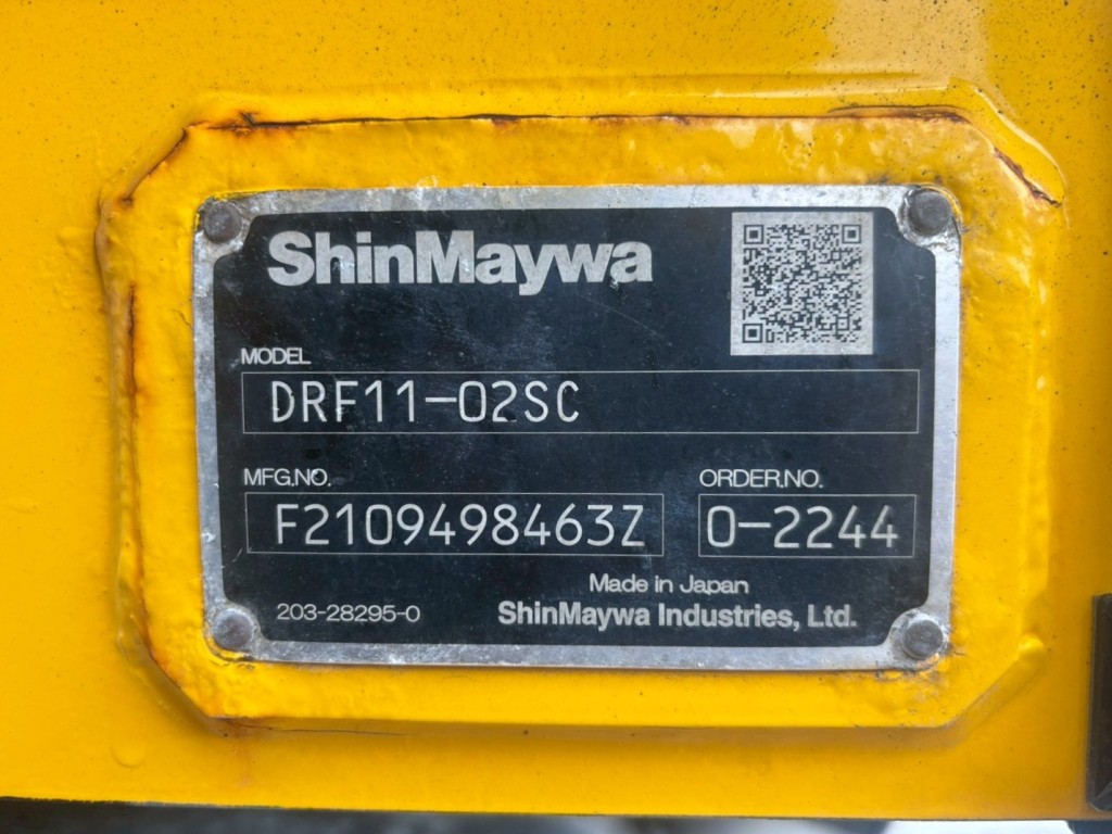 ダンプのプレートです。|三菱 スーパーグレート 2PG-FV70HXの写真27