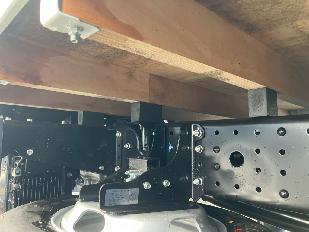 シャーシとネタの状態です。|三菱 キャンター 2RG-FBA20(2WD)の写真6