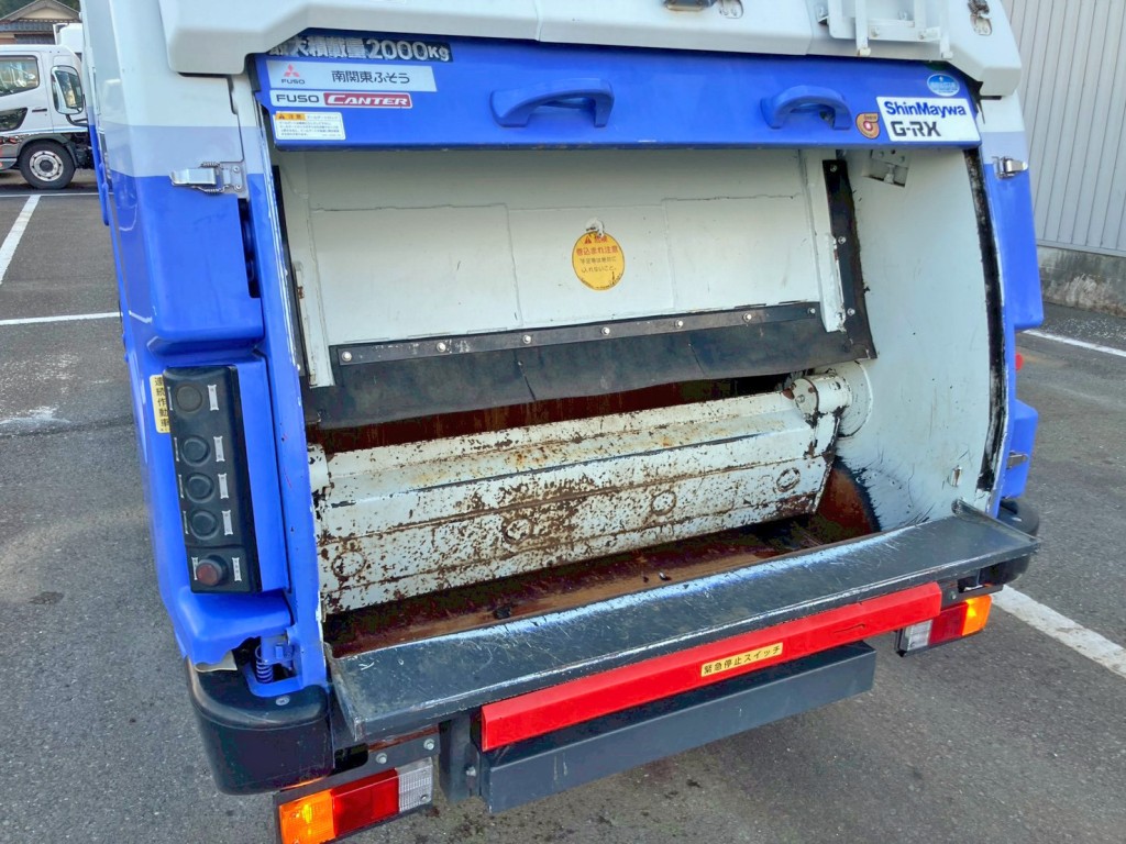 作動時の状態です。|三菱 キャンター TPG-FEA50(2WD)の写真19