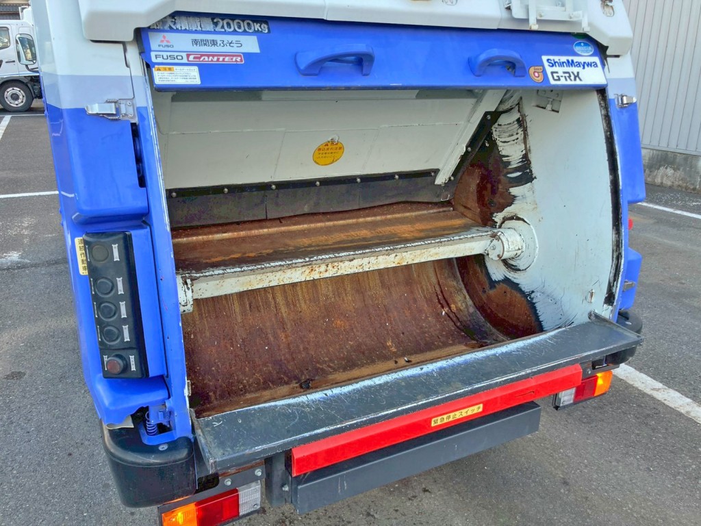 作動時の状態です。|三菱 キャンター TPG-FEA50(2WD)の写真20