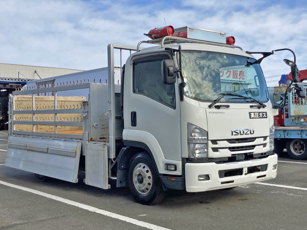 アオリを開いた状態です。|いすゞ フォワード 2RG-FRR90S2(2WD)の写真3