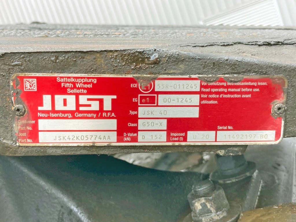 カプラのプレートです。|三菱 スーパーグレート 2PG-FP74HDRの写真16