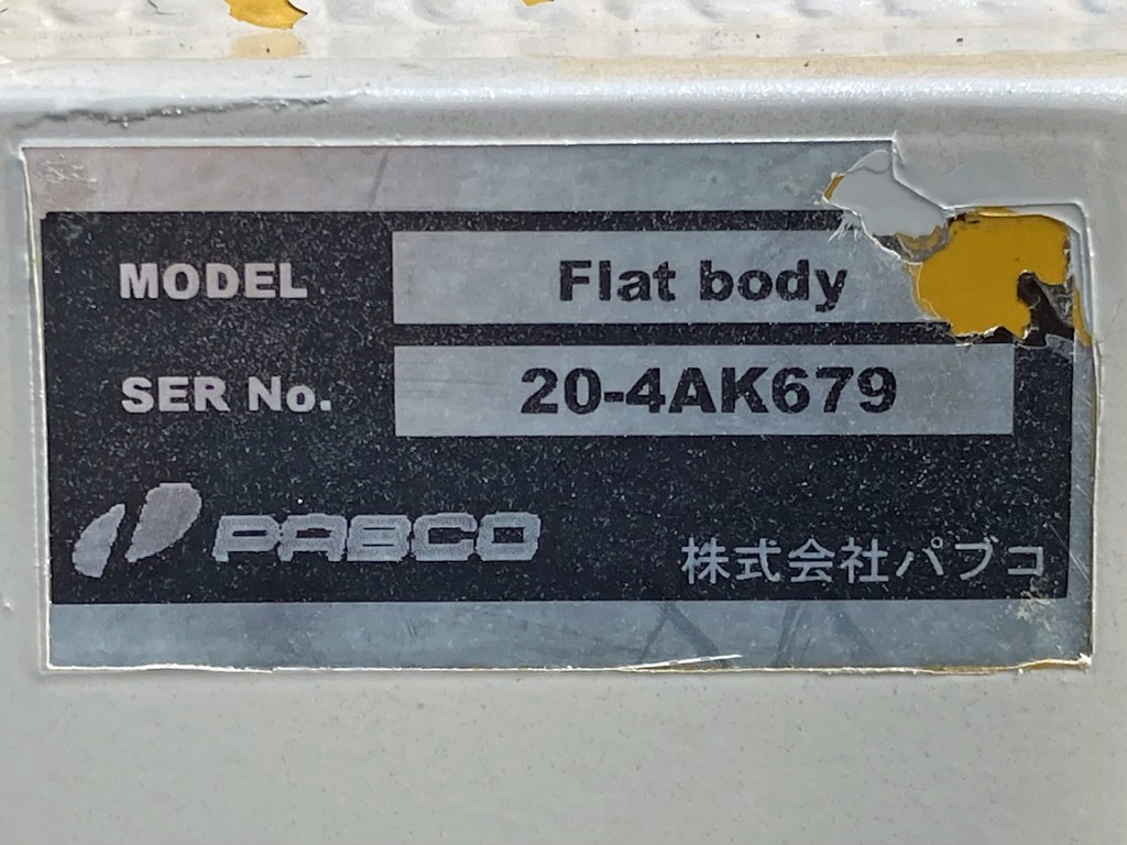 ボディーのプレートです。|いすゞ ギガ 2PG-CYZ77Cの写真20