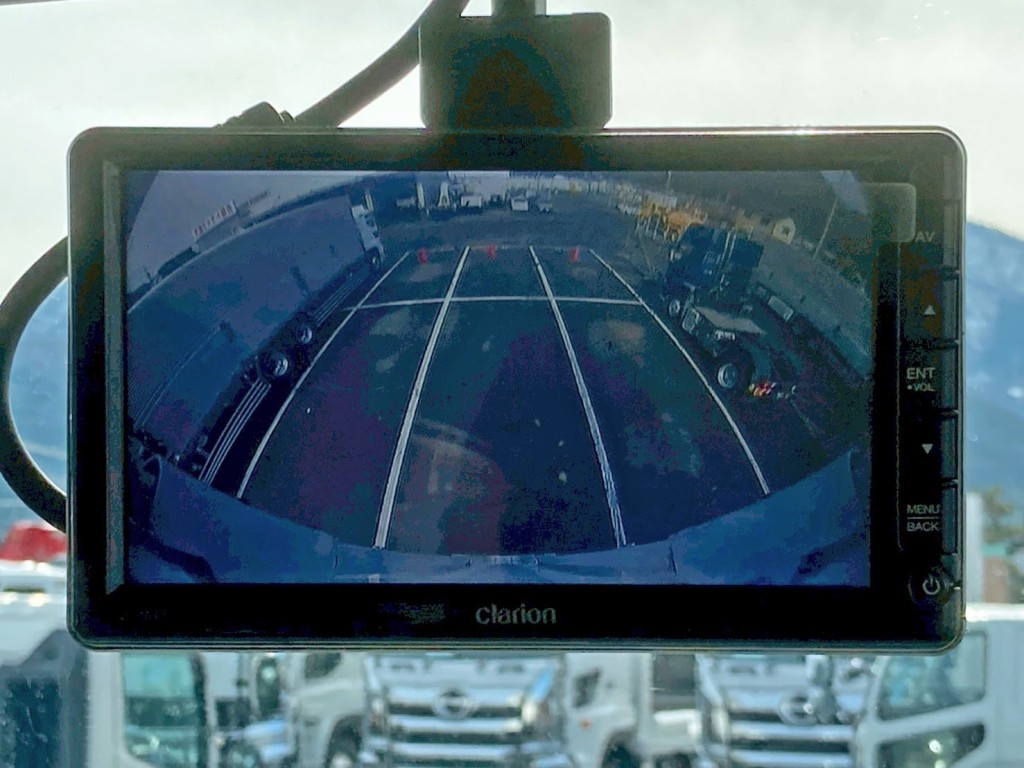 液晶バックモニター付きです。|三菱 スーパーグレート 2KG-FS74HZの写真25