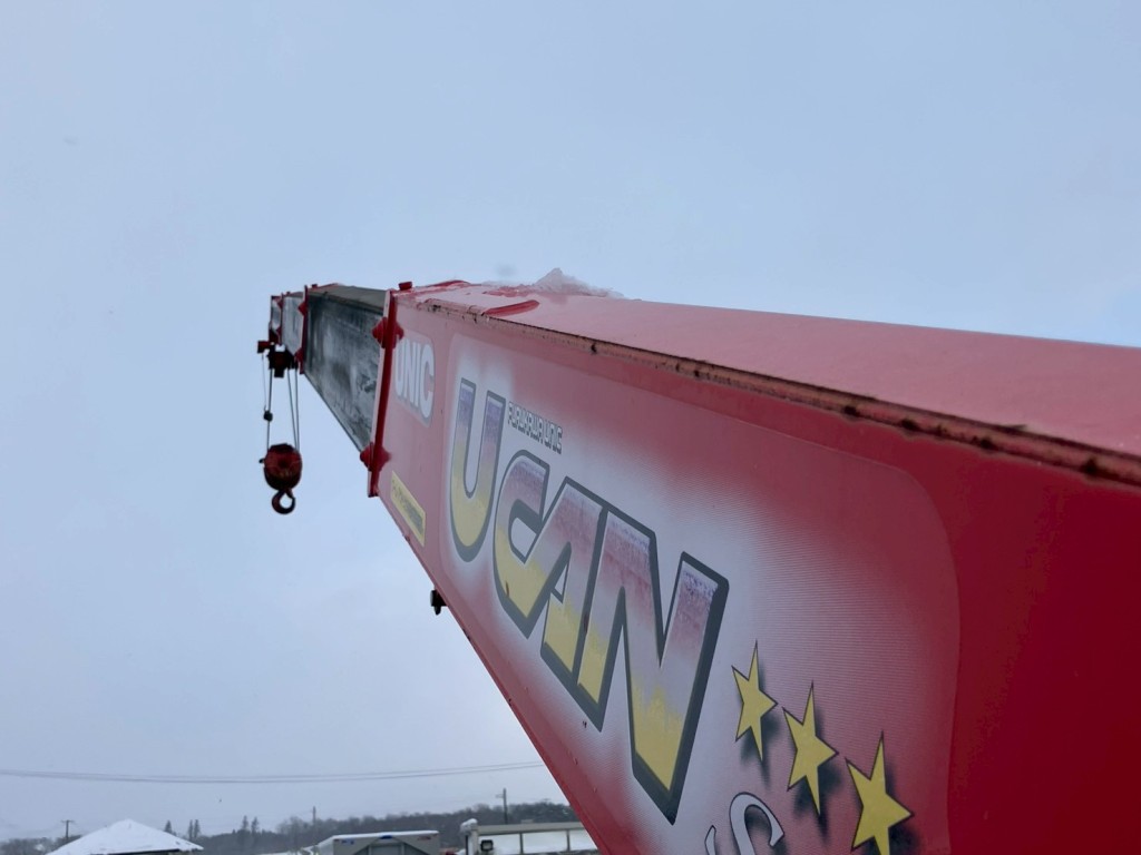 クレーンのブームに垂れ下がりがあります。|いすゞ フォワード TKG-FRR90S2(2WD)の写真19