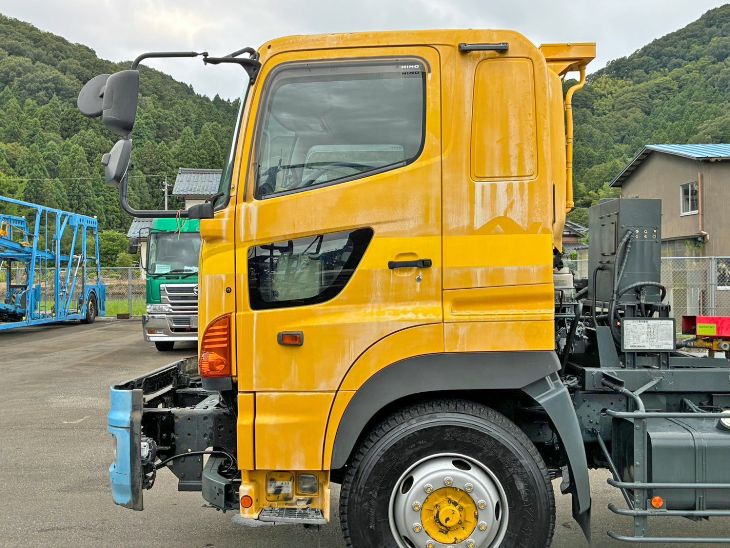 キャビン助手席側全体に塗装剝がれがあります。|日野 プロフィア BDG-FS1EPYAの写真37