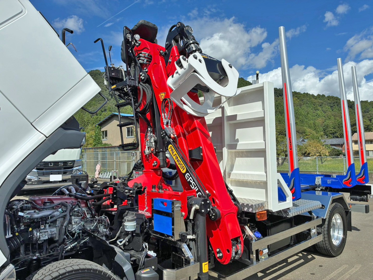 クレーンはZ格納です。|日野 レンジャー 2KG-FE2ACAの写真20