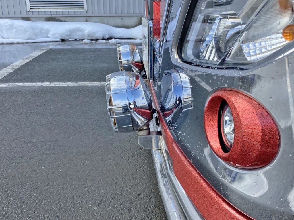 フォグランプ分全長オーバーしています。(全長 12.09m)|UDトラックス  2PG-CD5CAの写真37