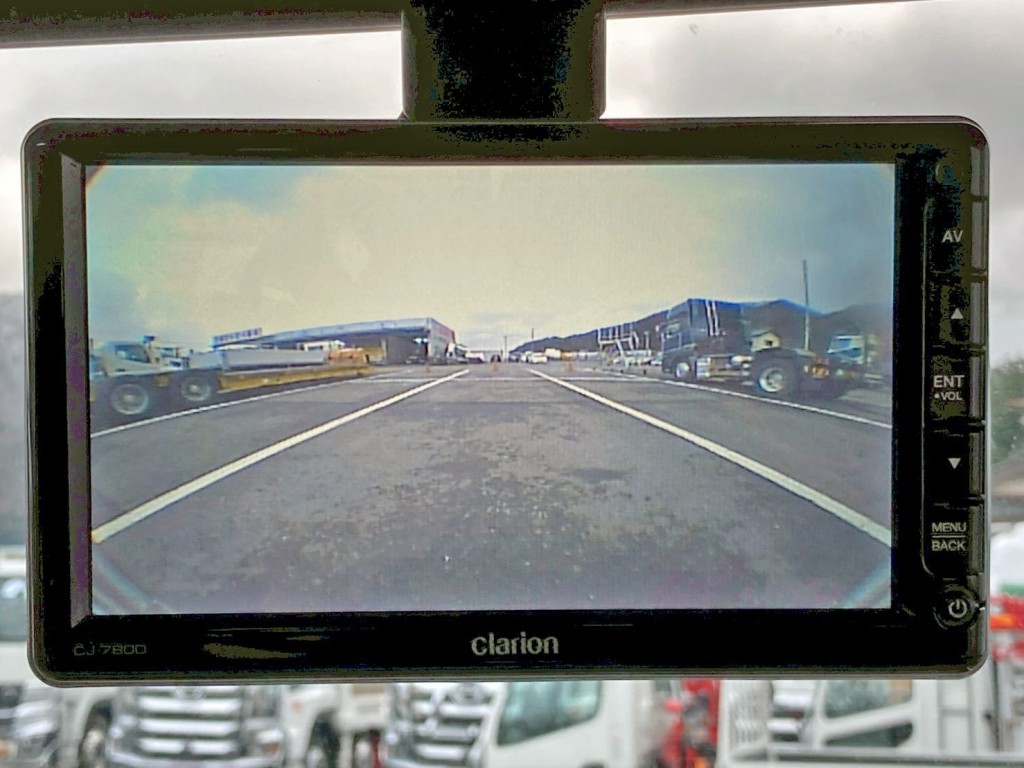 液晶バックモニター付きです。|三菱 スーパーグレート 2PG-FS70HZの写真22