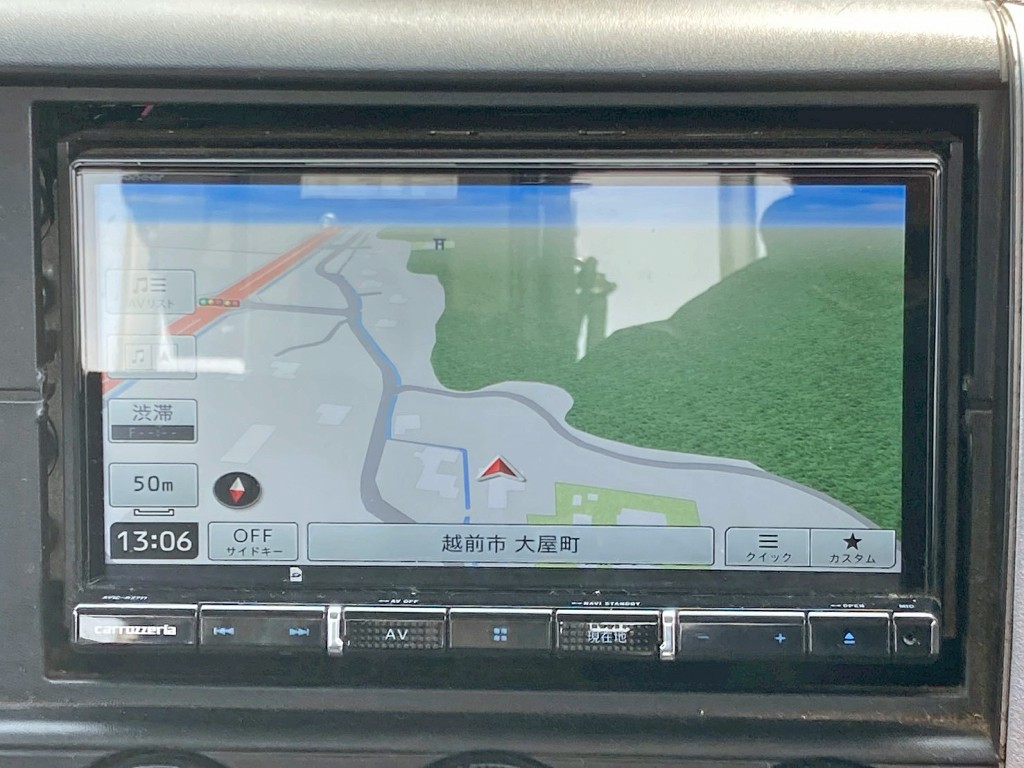 ナビ付きです。|三菱 キャンター 2PG-FEB90(2WD)の写真30