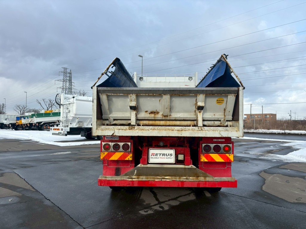 リヤ周りの状態です。|いすゞ ギガ QKG-CXZ77ATの写真21