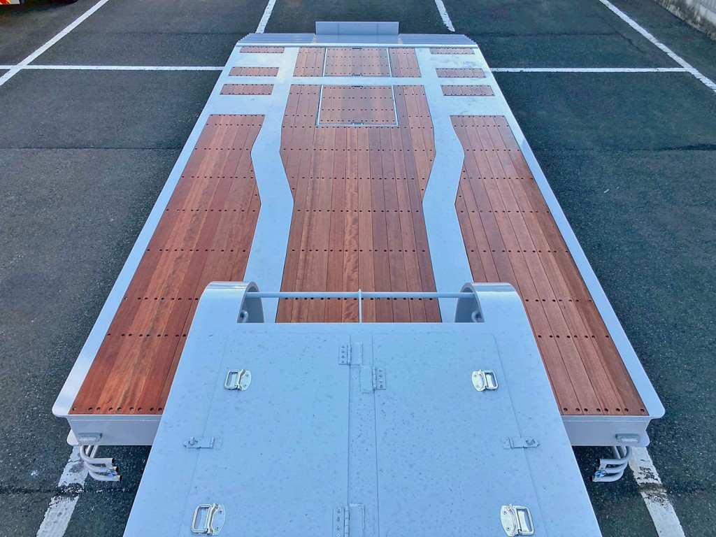 前方から後方を見た状態です。|トレクス  PLR430の写真13