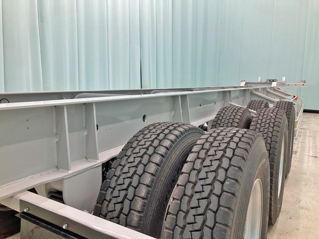 シャーシの状態です。|トレクス  NCCTB34081の写真7