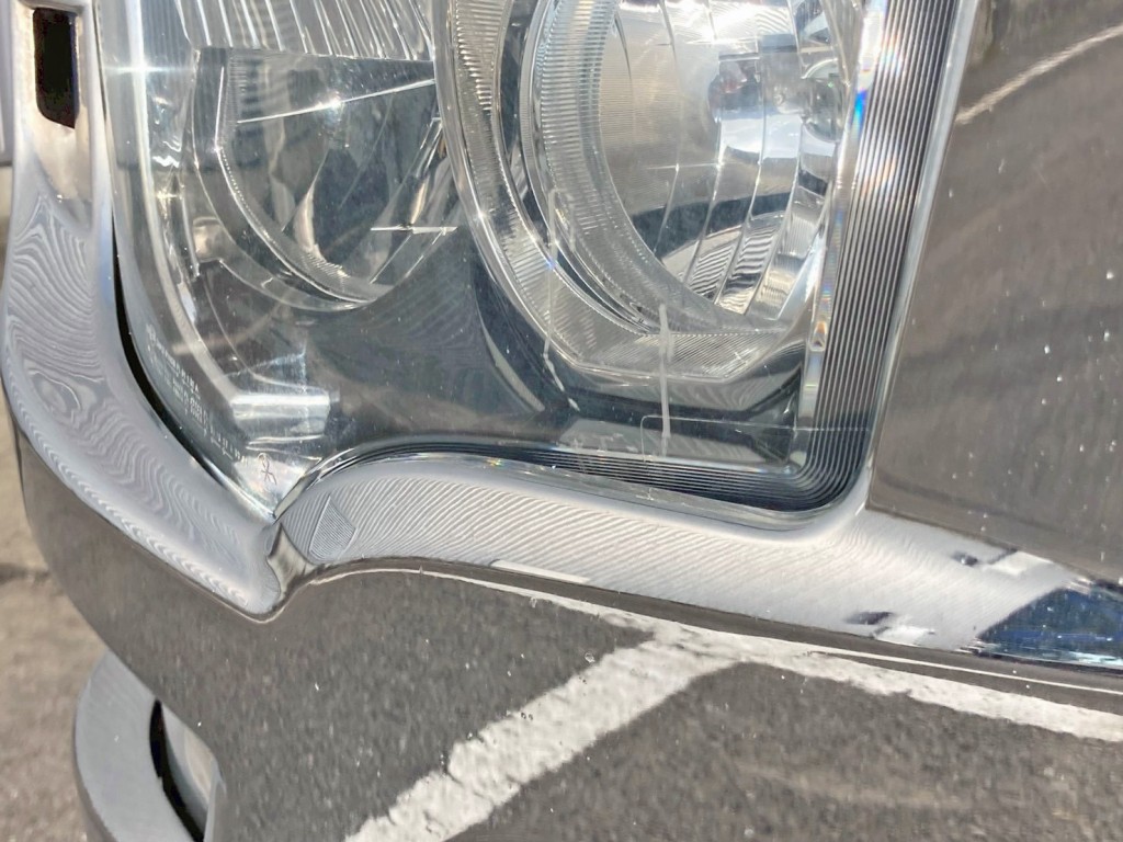 運転席側ヘッドライトにキズがあります。|三菱 スーパーグレート 2RG-FP74HERの写真31