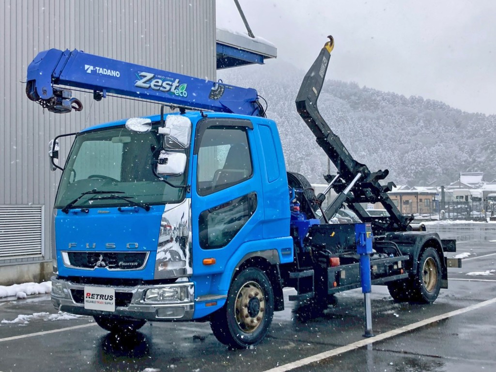 アームロール使用時の状態です。|三菱 ファイター TKG-FK62FYの写真1