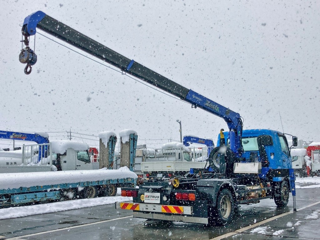 クレーン使用時の状態です。|三菱 ファイター TKG-FK62FYの写真5