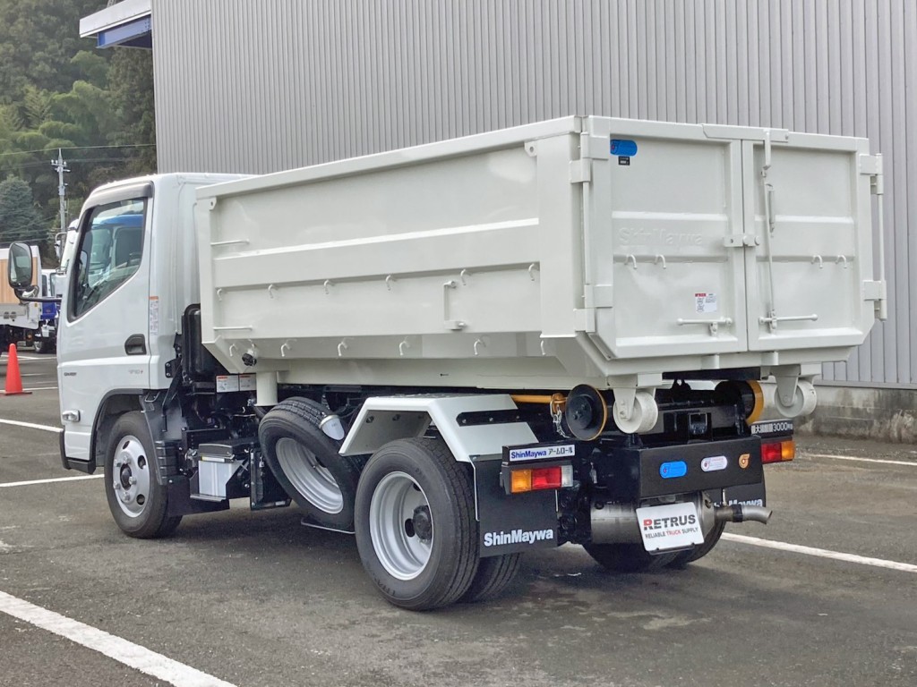 走行時の状態です。|三菱 キャンター 2RG-FBAV0(2WD)の写真4