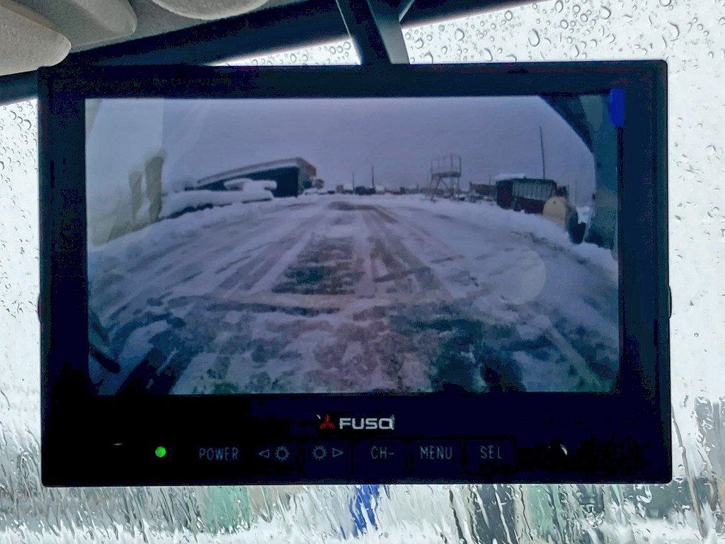 液晶バックモニター付きです。|三菱 キャンター 2RG-FEB50(2WD)の写真14