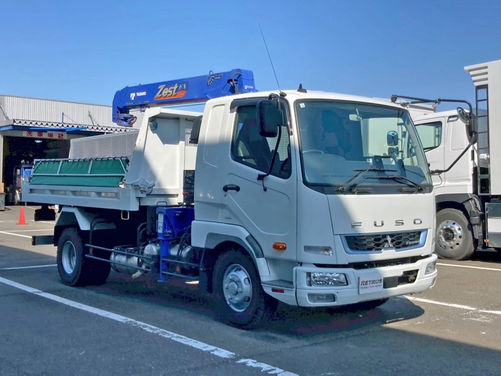 走行時の状態です。|三菱 ファイター 2KG-FK62F(2WD)の写真3