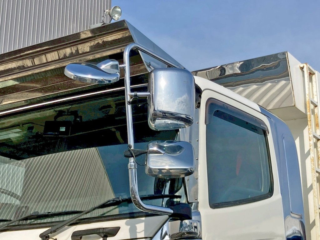 助手席側ミラー走行時の状態です。|日野 プロフィア 2DG-FS1EGAの写真30