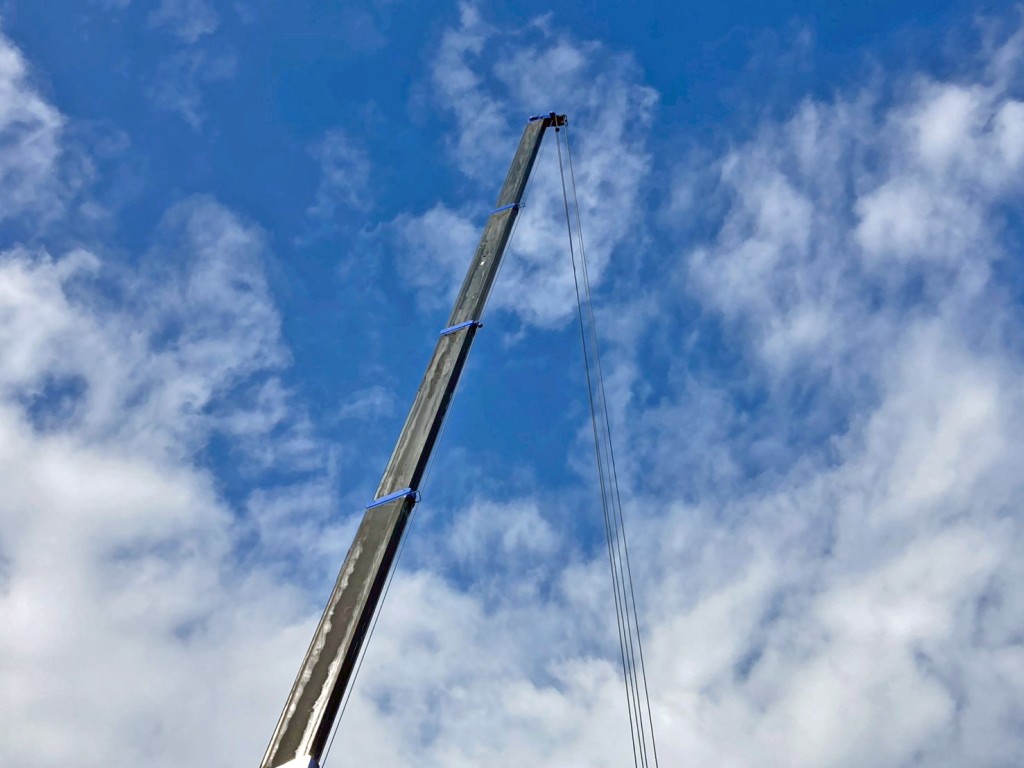 ワイヤー全伸時の状態です。|いすゞ ギガ 2PG-CYM77CMの写真45