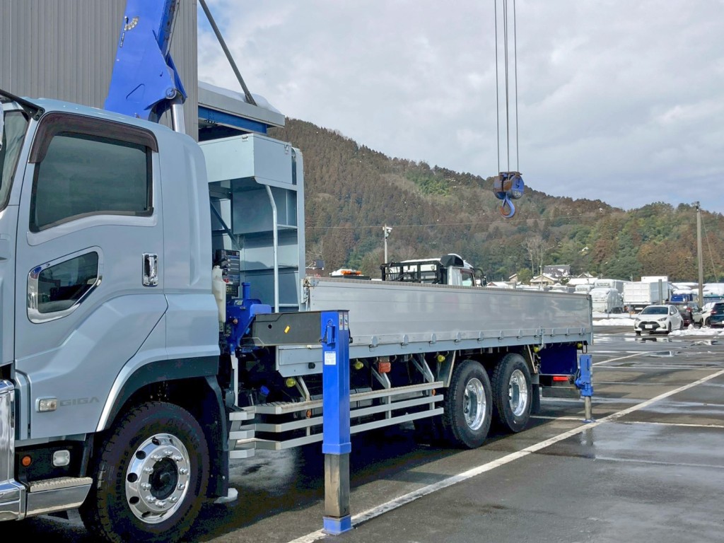 ワイヤー全伸時の状態です。|いすゞ ギガ 2PG-CYM77CMの写真47